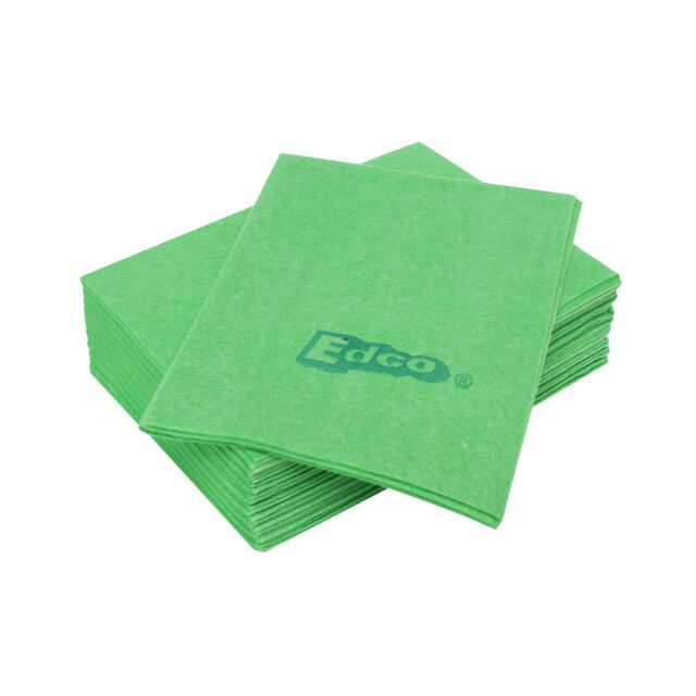 Edco Merritex Heavy Duty Viscose Cloth, Green, 10 Pack