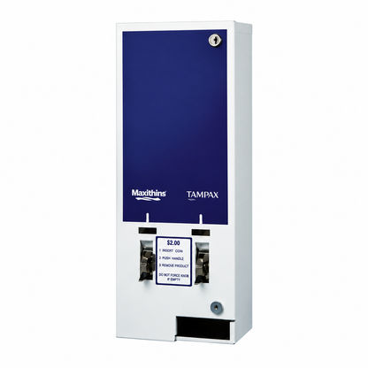 Dual Feminine Vending Machine Dispenses