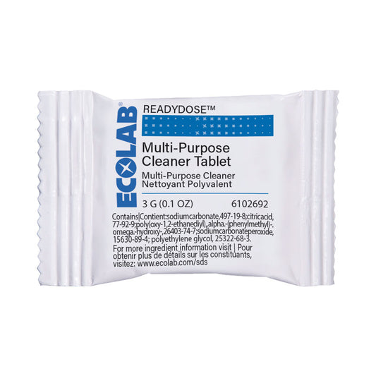 Ecolab ReadyDose Multipurpose Cleaner Tablet 3g