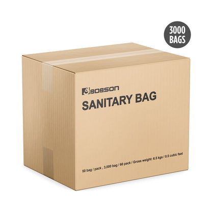 Bobson Sanitary Disposal Bags for Feminine Hygiene – Tampons and Pads