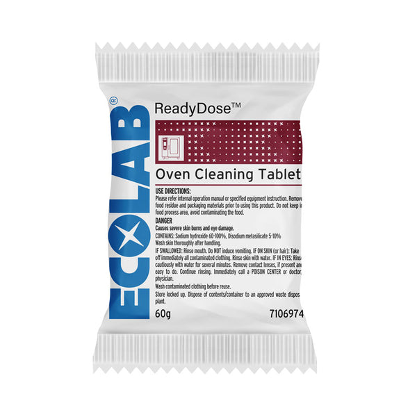 Ecolab ReadyDose Oven Cleaning Tablet 60g