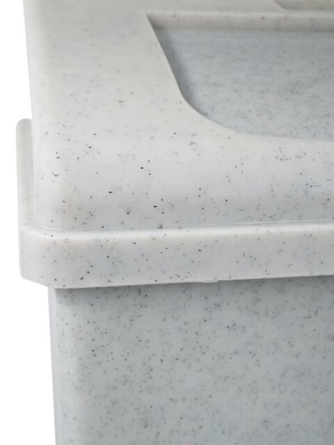 Sanitary Bin Comfortsan Light Silver