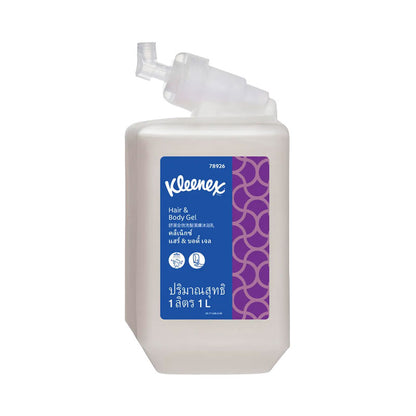 Kleenex Hair and Body Gel 1L (78926) - 6 Cartridges