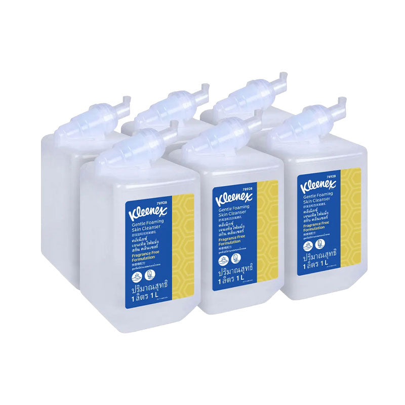 Kleenex Gentle Foaming Skin Cleanser 1L (78928) - 6 Cartridges
