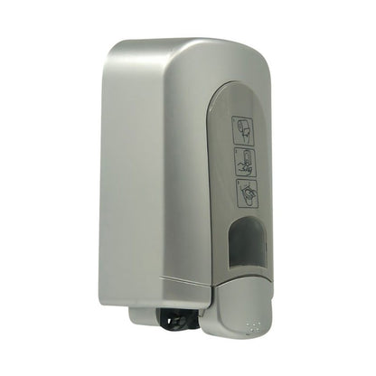 Spray Toilet Seat Cleaner Sanitiser Dispenser, Silver/Chrome, 500 mL
