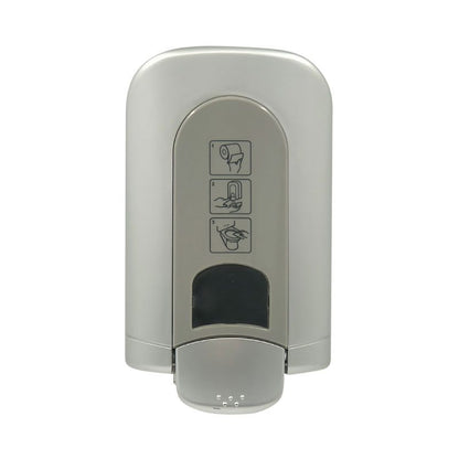 Spray Toilet Seat Cleaner Sanitiser Dispenser, Silver/Chrome, 500 mL