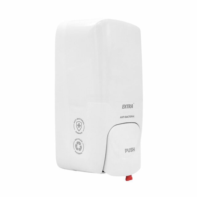 Extra Flexi Spray Soap Manual Dispenser, White, 1200 mL