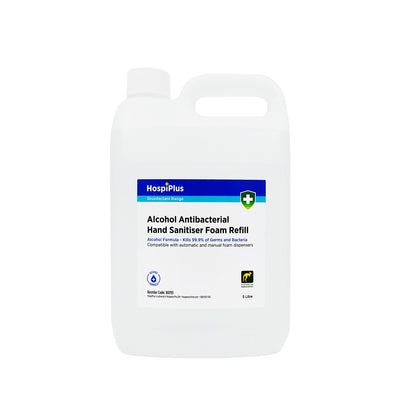 HospiPlus Alcohol Foam Hand Sanitiser Refill, 5L