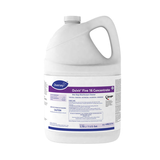 Oxivir Five 16 Hospital Grade Disinfectant Cleaner, 3.78L