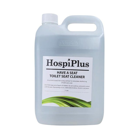 HospiPlus Alcohol Toilet Seat Sanitiser Spray Refill, 5L