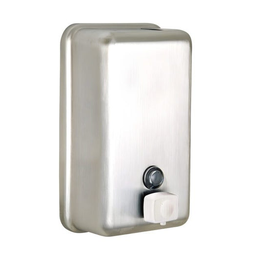 Stainless Steel Vertical Soap Dispenser, ABS Pump, 1200 mL