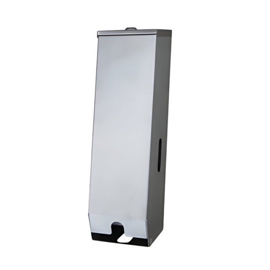 Toilet paper dispenser three rolls satin stainless steel A-833