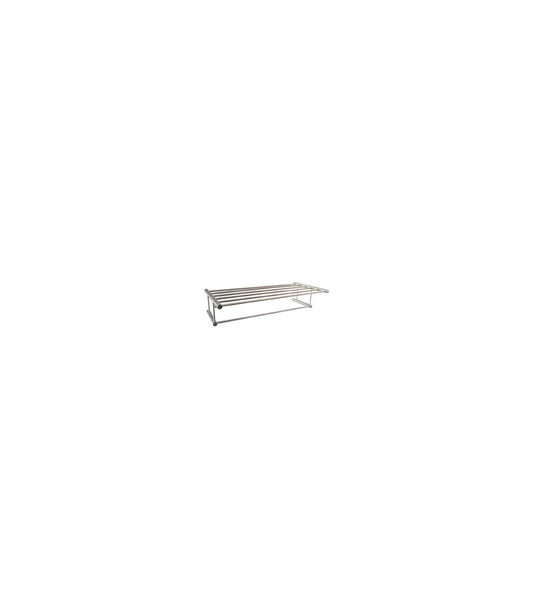 Medinox Towel Shelf with Rail Satin