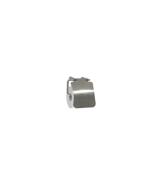 Toilet Paper Holder with Cover Satin 120mm