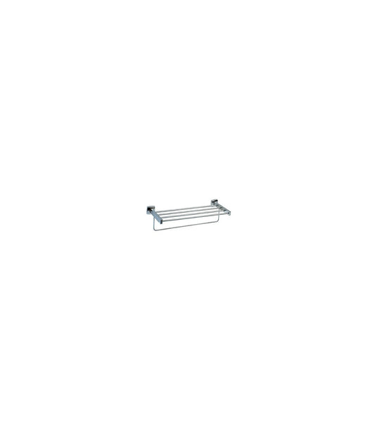 Towel shelf with bar Bright