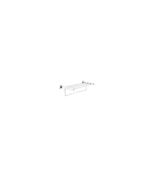 Towel shelf with bar Satin