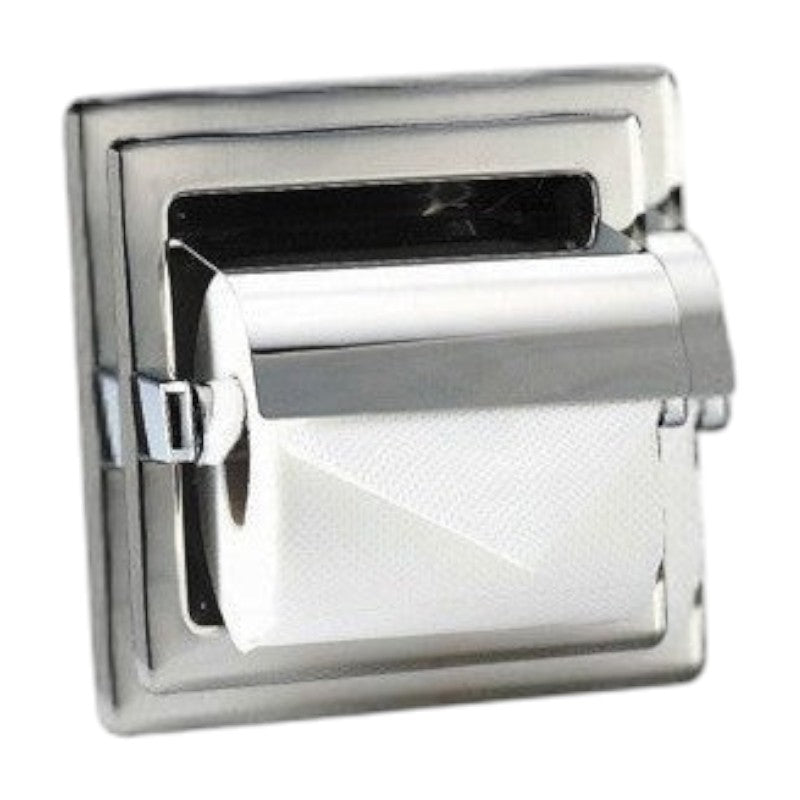 Mediclinics Recessed Toilet Paper Holder with Cover