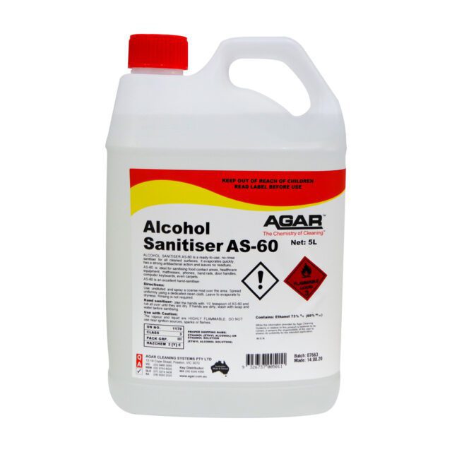 Agar Alcohol Sanitiser AS-60
