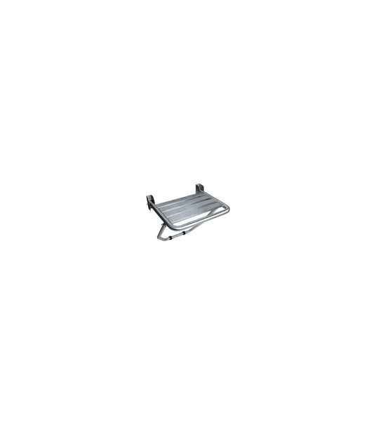 Folding Seat with Floor Support, Satin (AM0251CS)