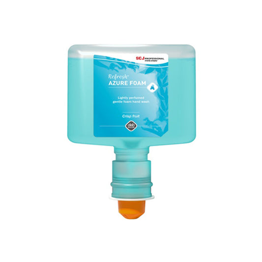 Refresh Azure Foam Hand Wash, Touch Free, Crisp Fruit, 1.2L Cartridge
