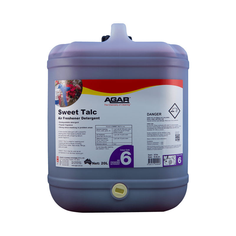 Agar Sweet Talc Air Freshener Detergent