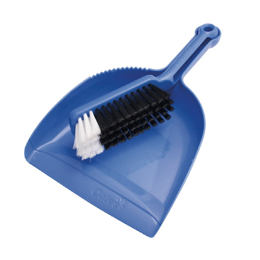 Dustpan & Bannister Set Blue