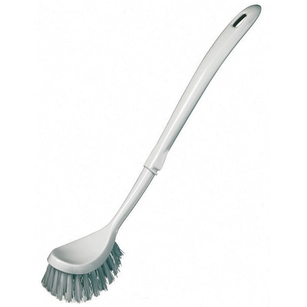 White Toilet Brush