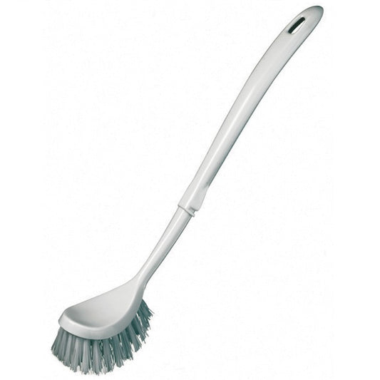 White Toilet Brush