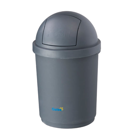 Domed Bin ,Grey, 28L