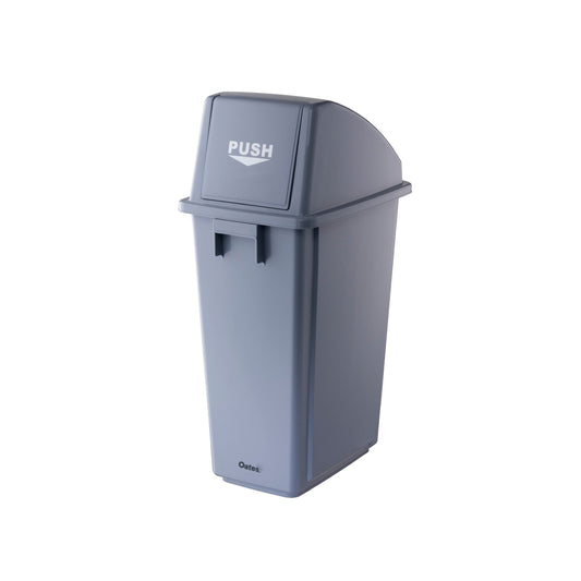 Flip Top Bin Slimline, Grey