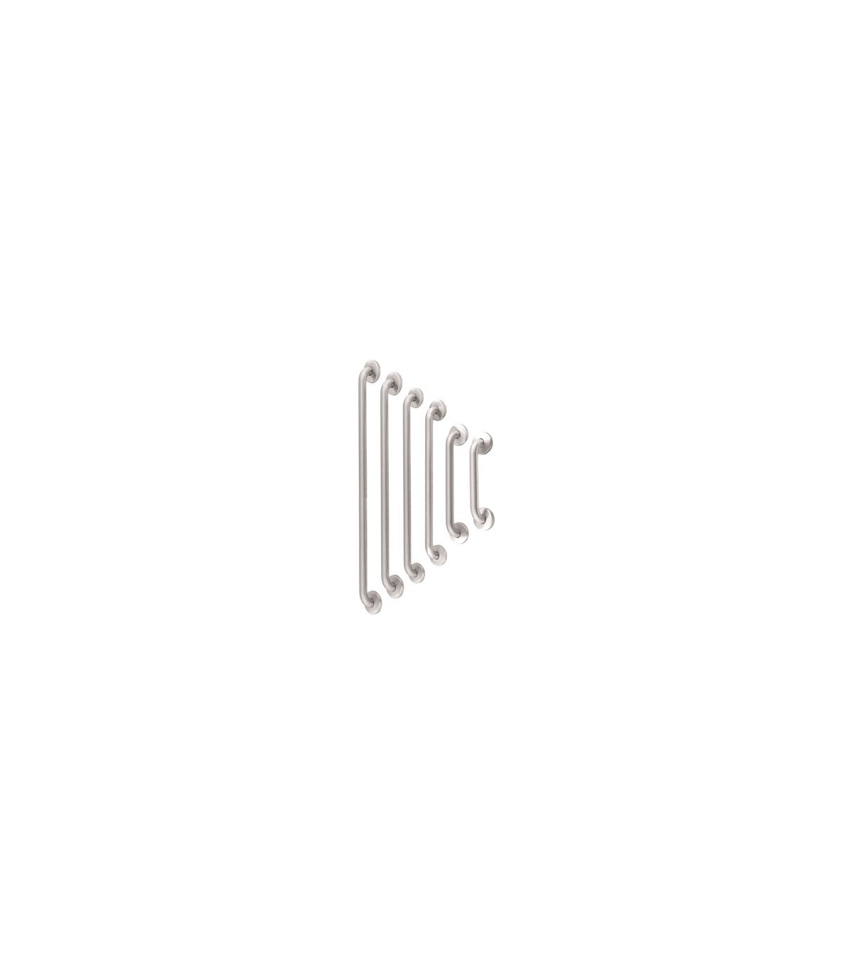 Straight Grab Bar AISI 304 Stainless Steel Satin 537mm