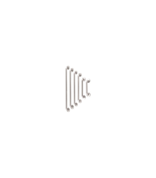 Straight Grab Bar AISI 304 Stainless Steel Satin 537mm