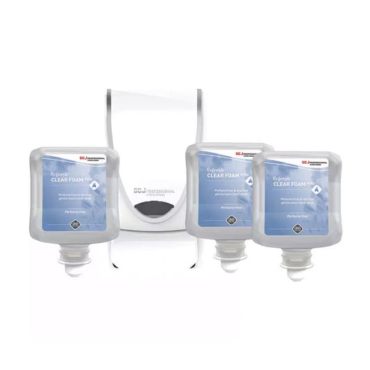 Refresh Clear 1L Proline Starter Pack (3 Cartridge and 1 Dispenser)