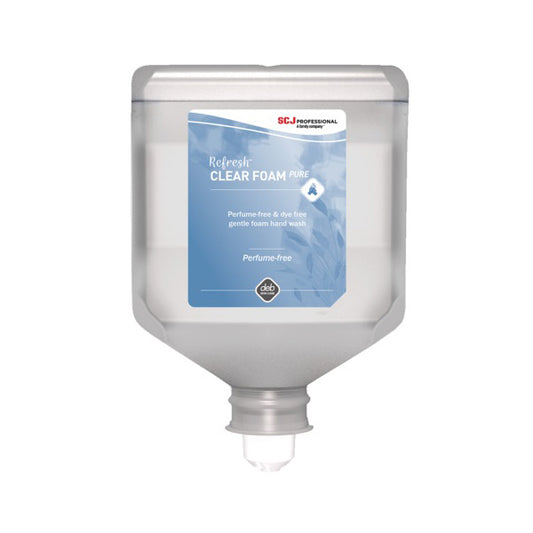 Refresh Clear Foam Pure Perfume-free and Dye-free Gentle Foam Hand Wash, 2L Cartridge