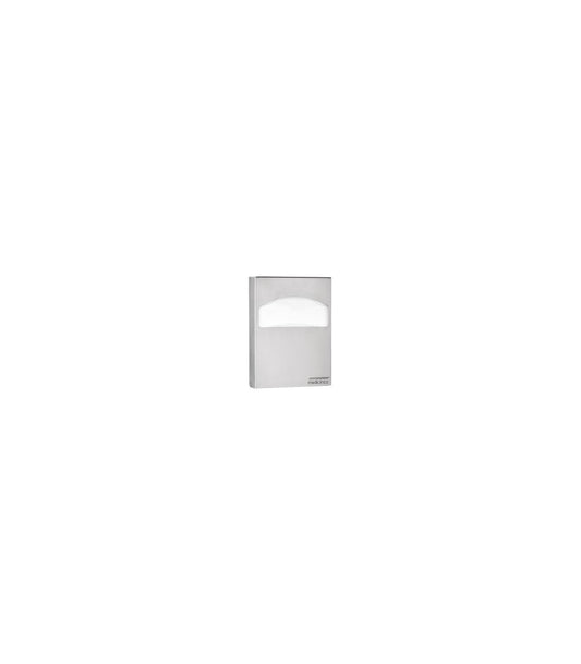 Toilet seat cover dispenser stainless steel satin dca100cs