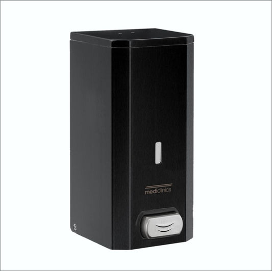 Soap Dispenser Manual Black Steel Bulk Fill DJ0031B