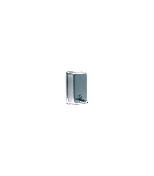 Soap Dispenser with Inner Tank Vertical - 1.1L Satin Stainless Steel