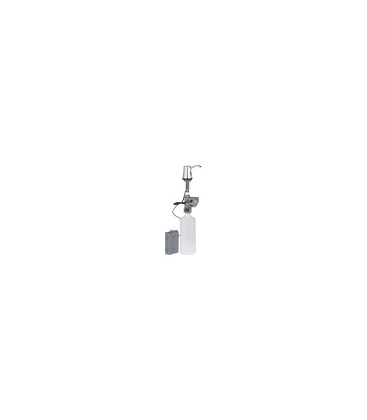 Recessed Automatic Chrome-Plated Brass Soap Dispenser - 1.6L