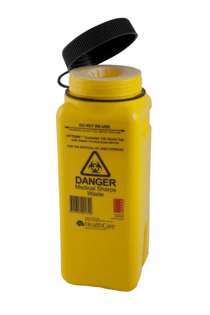 FITTANK Sharps Container 1.8L