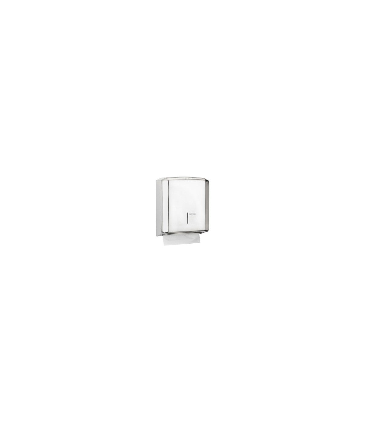 Paper towel dispenser 400-600 C/Z towels stainless steel bright dt2106c