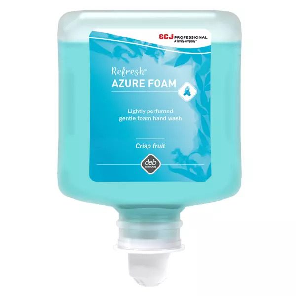 Refresh Azure Foam Hand Wash, Crisp Fruit, 1L Cartridge