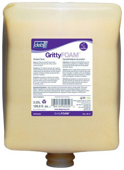 Solopol GFX Heavy Duty Gritty Power Foam Hand Cleanser, 3.25L Cartridge