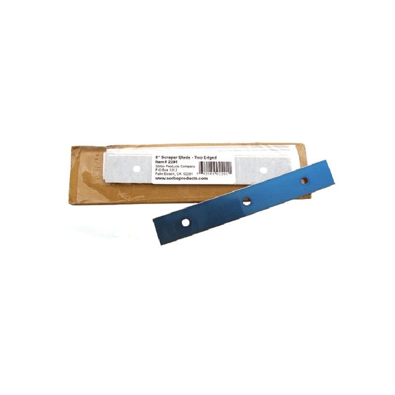 Sorbo Double Edge Blades, 10 Pack, 6 in