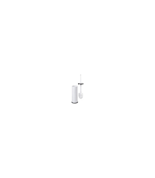 Toilet Brush Holder Steel White Epoxy 90x400mm