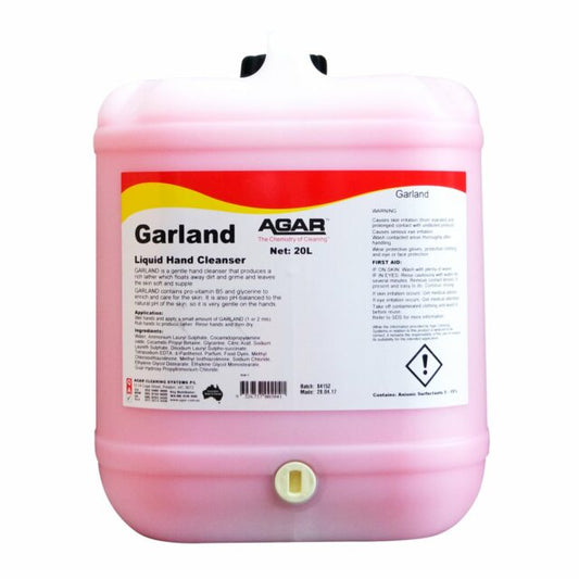 Agar Garland Liquid Hand Cleanser