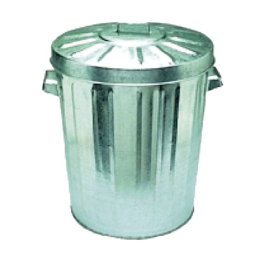 Oates Galvanised Bin, Lockable, 55 L