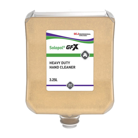 Solopol GFX Heavy Duty Gritty Power Foam Hand Cleanser, 3.25L Cartridge