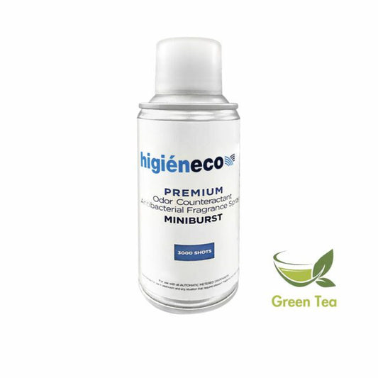 Higieneco MiniBurst 1.0 Aerosol Air Freshener Automatic Fragrance Refill, Antibacterial, 3000 Sprays, 110 mL