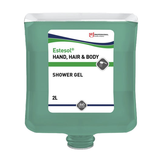 Estesol Hand, Hair and Body Universal Shower Gel, 2L Cartridge