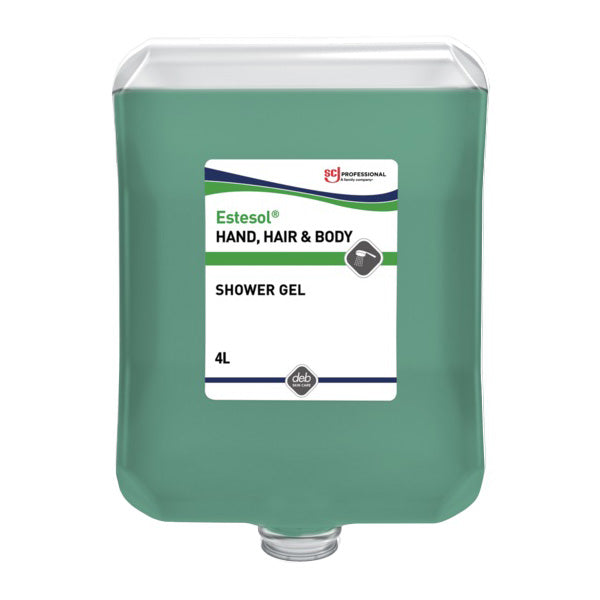 Estesol Hand, Hair and Body Universal Shower Gel, 4L Cartridge